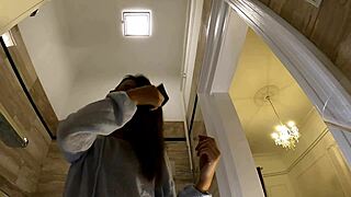 Petite Cheerleader at Porn Casting Instead of Photo Shoot