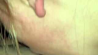 Blonde Public Deepthroats Dick In The Wood!