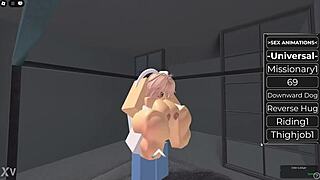 i subtly helped the adorable new zealand bunny with big tits fuck me in a game