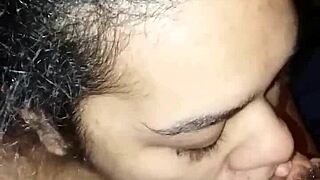 Sloppy Deepthroat Latina Sucking Cock!