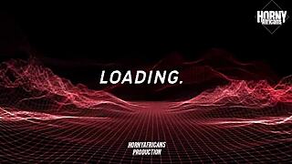 Senior guy dominates horny school teen slut with rough fingering and blowjob.