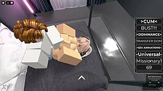 i subtly helped the adorable new zealand bunny with big tits fuck me in a game