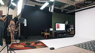 Tiffany Peirce Behind the Scenes Naked Photoshoot