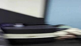 Neighbor calls for quick creampie while cuckold is at work