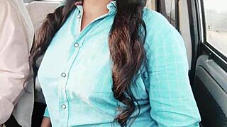 Teen Big Boobs College Girl Enjoys Car Romance with Uncle, Sharing Dirty Talks