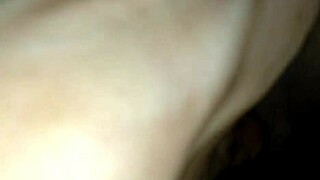 Hairless shaved pussy experiences intense orgasm during amateur creampie session