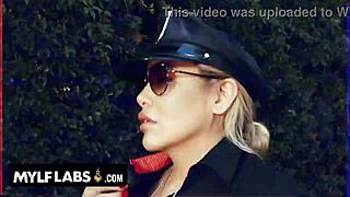 policewoman teaches two lovers a lesson about respecting authority & never missing school ever again