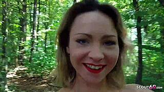 junge studentin von tinder gefickt beim ersten date im wald mit handy gefilmt german teen 18+