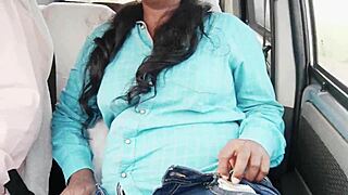 Teen Big Boobs College Girl Enjoys Car Romance with Uncle, Sharing Dirty Talks