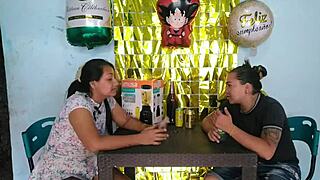 Le Preparo Una Linda Sorpresa a Mi Amante y en Agradecimiento Me Da Una Buena Cogida