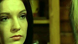 Curvy big natural tits lesbian slaves orgasming for their mistress