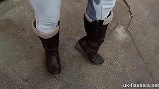 British Lassie Accidentally Pisses Her Pants In Front Of Everyone