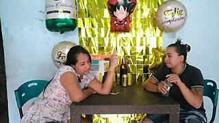 Le Preparo Una Linda Sorpresa a Mi Amante y en Agradecimiento Me Da Una Buena Cogida