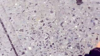 Dirty barefoot soles fetish