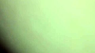 Homemade amateur fuck and creampie with curvy couple