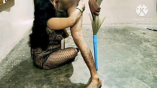 Desi Indian girl bends over for big cocks fucking her hard