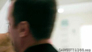 darkesttaboo com - lingerie hottie bella rollands reverse cowgirl ride on big cock