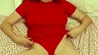 Wet Christmas Alone with Stepmother at Home