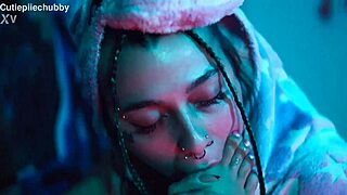 Tickling my friend's feet turns into playful pussy fun with my lesbian buddy.