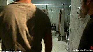 Is this busty slave ready for double pounding?