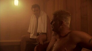 stephanie tripp's hairy pussy pounded in sauna