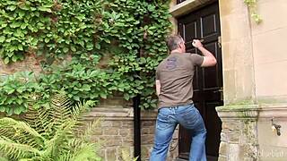 Jade Bends Over For Big Cock Fucking In Toilet