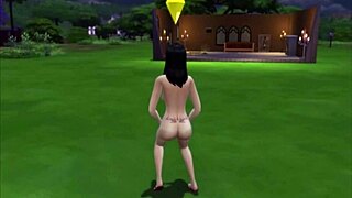 Raven works out in the gym during her comic episode