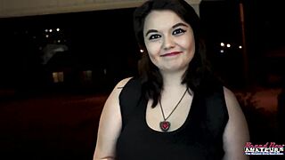 busty brunette coed trinity loves riding a cock in different positions 😍