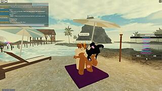 Roblox-Inspired Threesome With Anal And Blowjob Scenes