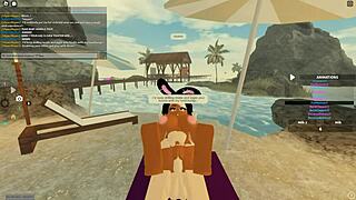 Roblox-Inspired Threesome With Anal And Blowjob Scenes