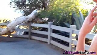 I pov small 18+ tits lez lick with my fingers