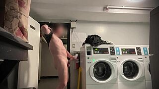 public nudity while stroking almost caught