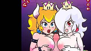 Bowsette And Boosalina In An Exciting Point Of View Facial Adventure