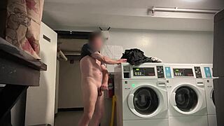 public nudity while stroking almost caught