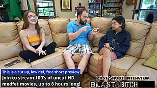 Does Mira Monroe get fucked hard before sucking dick?