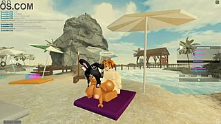 Roblox-Inspired Threesome With Anal And Blowjob Scenes