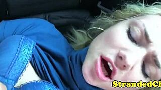 that petite blonde teen was hitchhiking and ended up getting drilled
