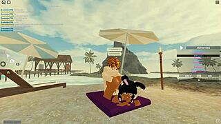 Roblox-Inspired Threesome With Anal And Blowjob Scenes