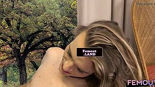 Tattooed Shemale Debuts By Tugging On Her Cock