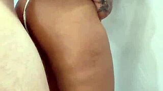 i let my stepdad fuck me anal standin up and he cum inside me.