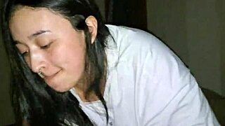 Does the nymphomaniac stepsister make her stepbrother cum inside in five minutes?