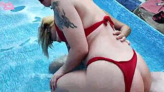 Candy Crush and Russah fucking big cock