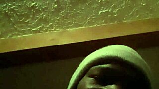 In this casual verification, he shows his black cock