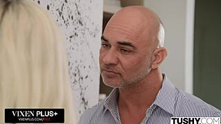 Tiny blonde lexi lore craves anal with a huge cock in her tight ass