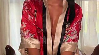 I watched Lina Nakamura ride Bengala's bare cock, filling her pussy with cum