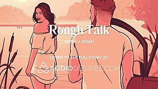 Girlfriend takes big cock deep in ass with dominant dirty talk, achieving anal orgasm