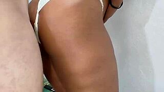 i let my stepdad fuck me anal standin up and he cum inside me.