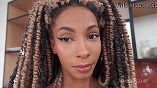 Chocolatinha's First Anal BBC Scene