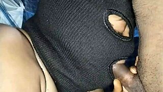 My Indian wife's deepthroat cum in mouth session