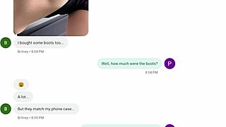 Britney mason subtly repays her step-daddy with intimate roleplay